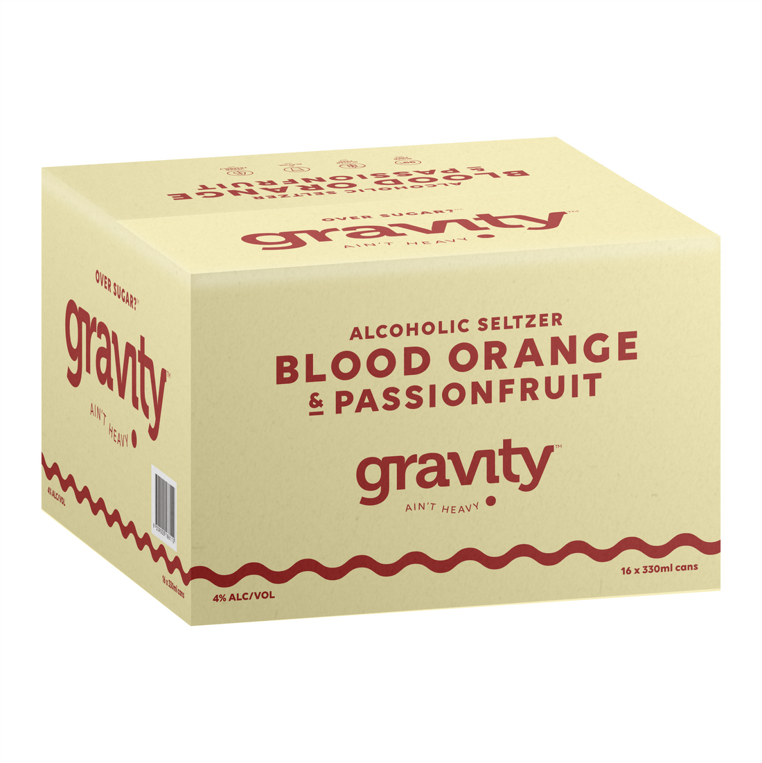 Blood Orange & Passionfruit (4%)