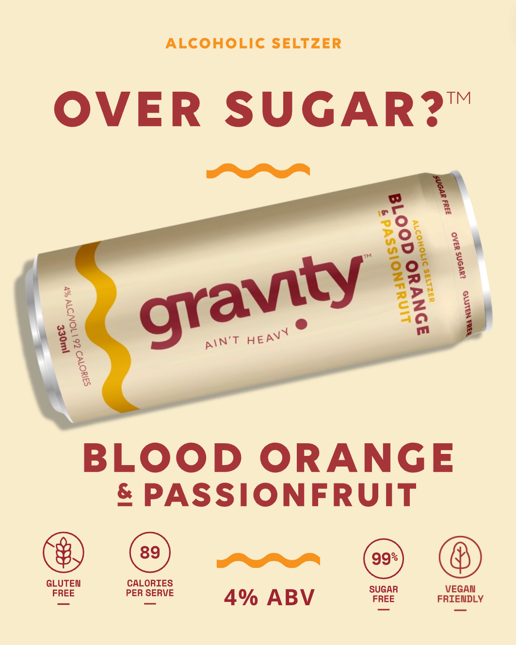 Blood Orange & Passionfruit (4%)