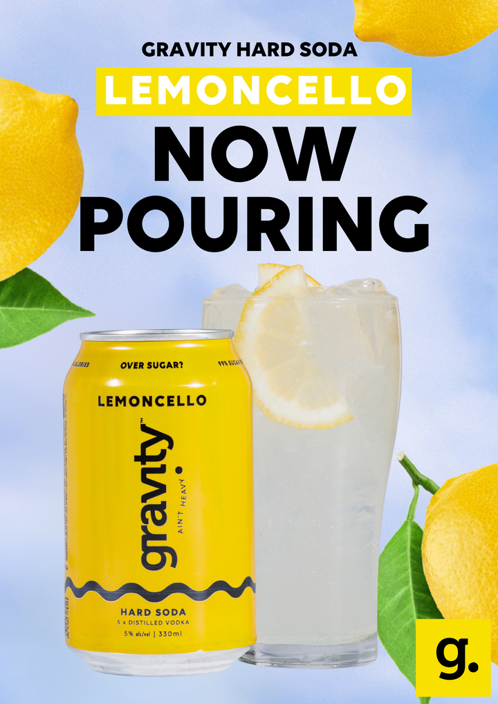 Lemoncello Hard Soda is now available on TAP!