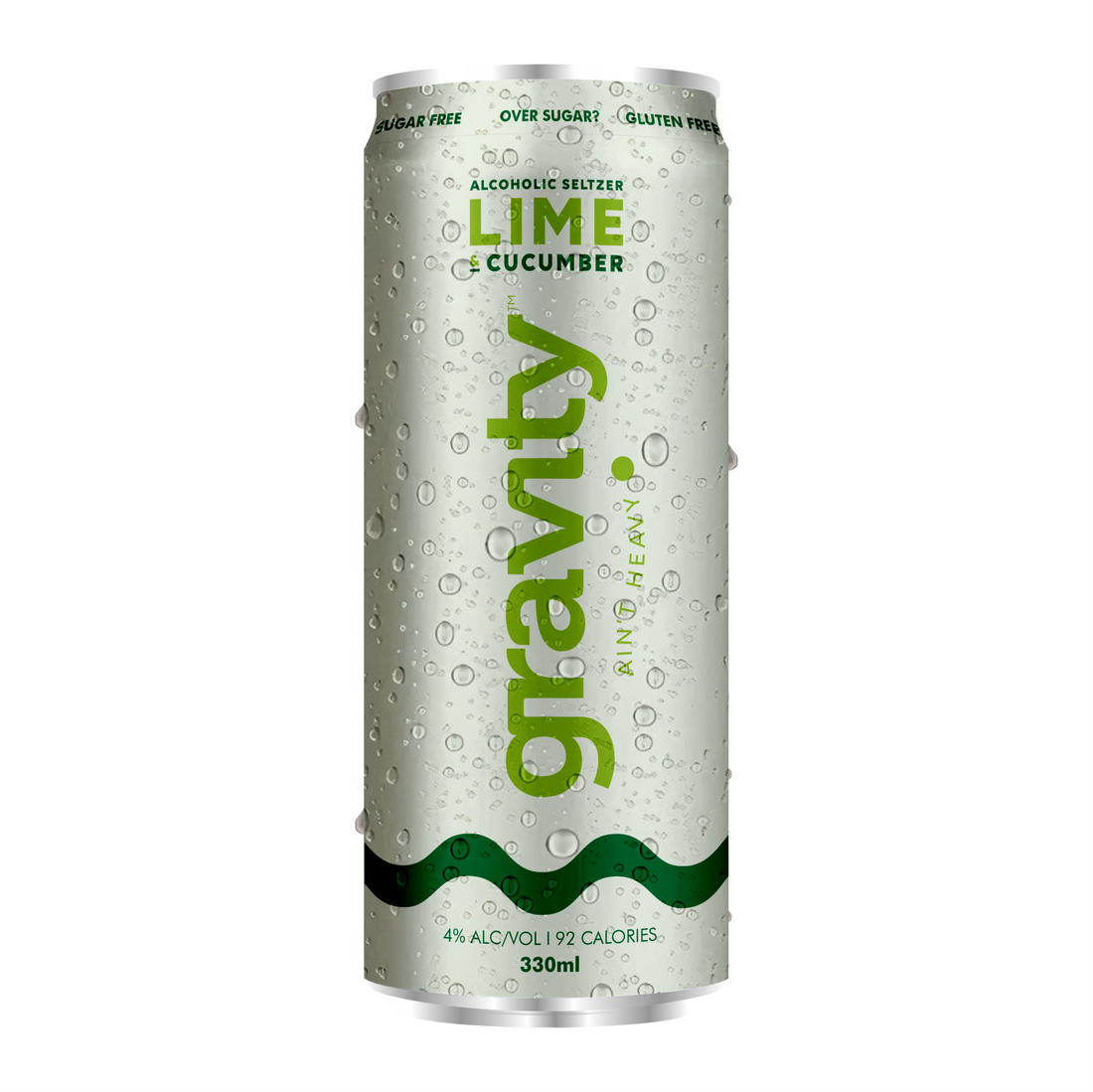 Lime & Cucumber Alcoholic Seltzer (4%)